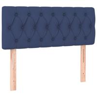 Hoofdbord 100x7x78/88 cm stof blauw - thumbnail