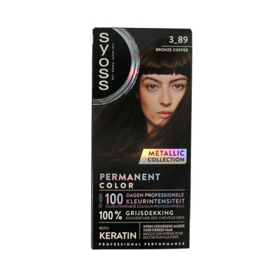 Syoss Metallics 3-89 bronze coffee 1 Set Syoss Metallics 3-89 bronze coffee 1 Set