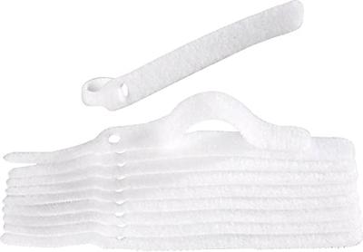 FASTECH® 800-010C Klittenband kabelbinder Om te bundelen Haak- en lusdeel (l x b) 110 mm x 11 mm Wit 10 stuk(s)