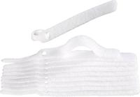 FASTECH® 800-010C Klittenband kabelbinder Om te bundelen Haak- en lusdeel (l x b) 110 mm x 11 mm Wit 10 stuk(s) - thumbnail