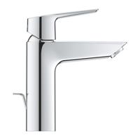 Grohe QuickFix Start M-size wastafelkraan met cold start en trekwaste chroom - thumbnail
