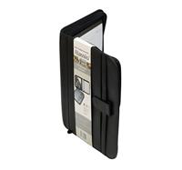 Juscha JU-30040 Conferentiemap Alassio Riccione Kunstleer Finetouch A4 Zwart - thumbnail