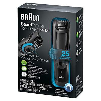 Braun BT5070 Baardtrimmer Afspoelbaar Zwart