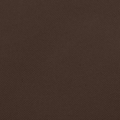 VidaXL Zonnezeil trapezium 3/5x4 m oxford stof bruin