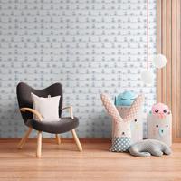 AS Creation Little Love blauw behang | 381131 - thumbnail