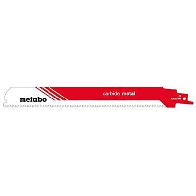 Metabo 626557000 Reciprozaagblad CARBID METAL Zaagbladlengte 225 mm 1 stuk(s) Metabo 626557000 Reciprozaagblad CARBID METAL Zaagbladlengte 225 mm 1 stuk(s)