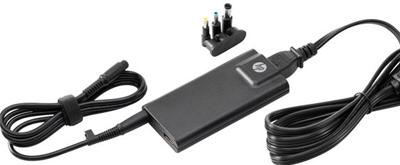 Slim - Netspanningsadapter - 65 Watt - Europa - voor HP 25X G7; EliteBook 840r G4; EliteBook x360; ProBook 430 G6, 440 G6, 450 G6; ProBook x360