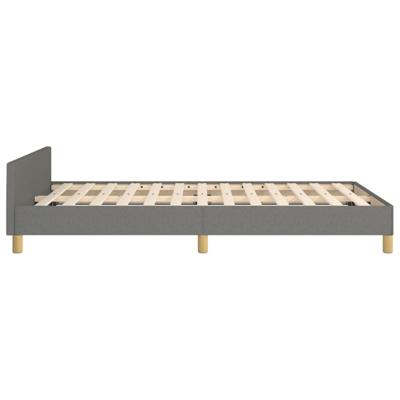 Bedframe zonder matras 120x190 cm stof donkergrijs