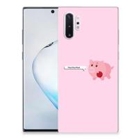 Samsung Galaxy Note 10 Plus Telefoonhoesje met Naam Pig Mud - thumbnail