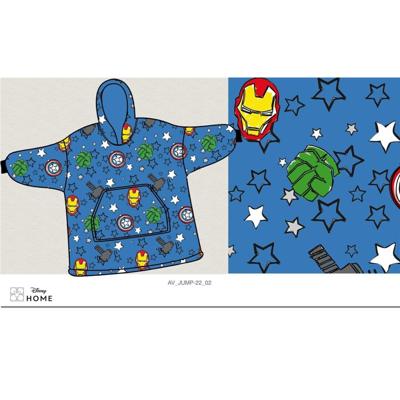 Marvel Avengers Hoodie Fleece deken Stars, 7 - 14 jaar