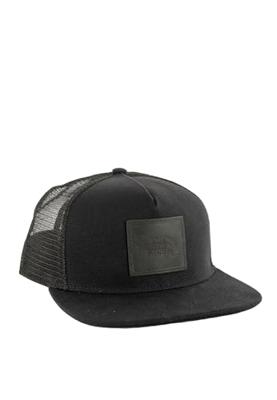 The North Face Half Dome Trucker Pet TNF Black/Leather Patch One Size
