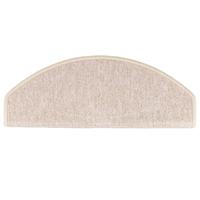 Trapmatten 15 st 65x24x4 cm Taupe Halfrond Groot - thumbnail