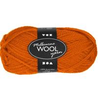 Creativ Company Melbourne wolgaren, l: 92 m, oranje, 50 gr/ 1 bol - thumbnail