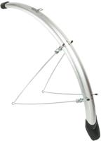 Eurofender Spatbordset elegance 28" x 46 mm - zilver - thumbnail