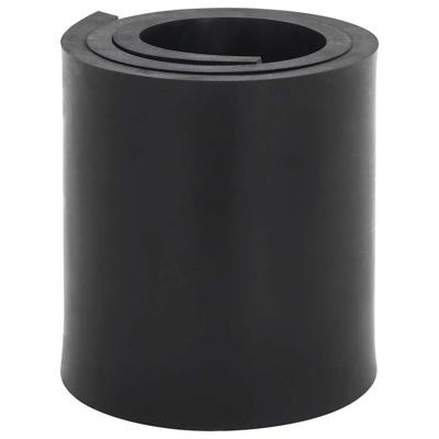 VidaXL Rubberen rand voor sneeuwploeg 100x15x1 cm zwart