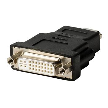 Valueline VLVP34910B kabeladapter/verloopstukje HDMI DVI Zwart Valueline VLVP34910B kabeladapter/verloopstukje HDMI DVI Zwart