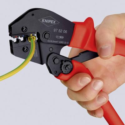 Knipex 97 52 10 Krimptang Coax-connectoren BNC, TNC RG58, RG59, RG62, RG71, RG223 Knipex 97 52 10 Krimptang Coax-connectoren BNC, TNC RG58, RG59, RG62, RG71, RG223
