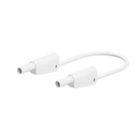 Stäubli SLK-4A-F25 Meetsnoer 100 cm Wit 1 stuk(s) - thumbnail