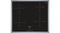 Bosch Serie 4 PUE645BF1E kookplaat Zwart, Roestvrijstaal Ingebouwd Zone van inductiekookplaat 4 zone(s) - thumbnail