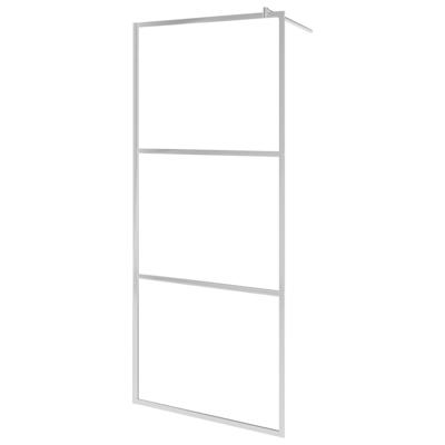 Inloopdouchewand mat 100x195 cm ESG-glas - thumbnail