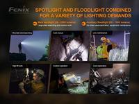 Fenix Light HP30R V2.0 Hoofdlamp LED werkt op een accu - thumbnail