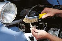 Wolfcraft 2138000 Staalborstel Staal, RVS, Messing 3-delig 1 stuk(s) - thumbnail