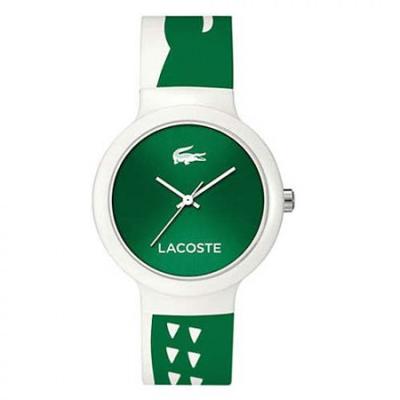 Lacoste horlogeband 2020092 / LC-46-4-47-2576 Rubber Wit 20mm Lacoste horlogeband 2020092 / LC-46-4-47-2576 Rubber Wit 20mm