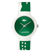 Lacoste horlogeband 2020092 / LC-46-4-47-2576 Rubber Wit 20mm - thumbnail