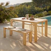 Kave Home Tuintafel 'Victoire' Teakhout, 160 x 90cm - thumbnail