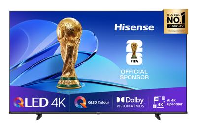 Hisense 43E7Q - QLED TV 43 (108 cm) - 4K UHD 3840x2160 - Verbonden TV - 3xHDMI 2.1 - WiFi