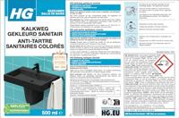 HG Kalkweg gekleurd sanitair 500ml - thumbnail
