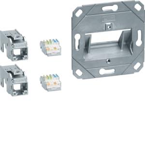 Hager GMKSRJ45C6A2 Kabelgoot Data-aansluitmodule Cat 6 1 stuk(s) Meerdere kleuren Hager GMKSRJ45C6A2 Kabelgoot Data-aansluitmodule Cat 6 1 stuk(s) Meerdere kleuren