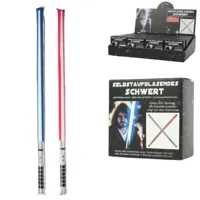 Folieballon zwaard zelfopblazend 95 cm 2 assorti | 24 stuks - thumbnail