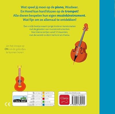 Muziekinstrumenten van dichtbij (Kartonboek) Muziekinstrumenten van dichtbij (Kartonboek)