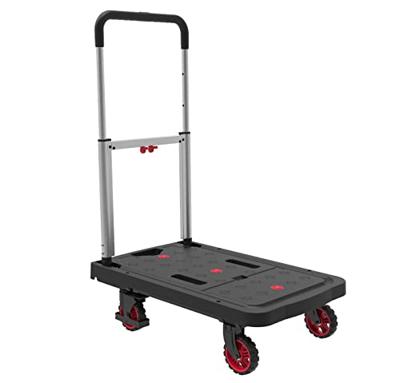 Transportkar pavo inklapbaar 137kg zwart