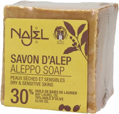 Najel Aleppo Aleppo zeep olijf olie 30% 170 Gram