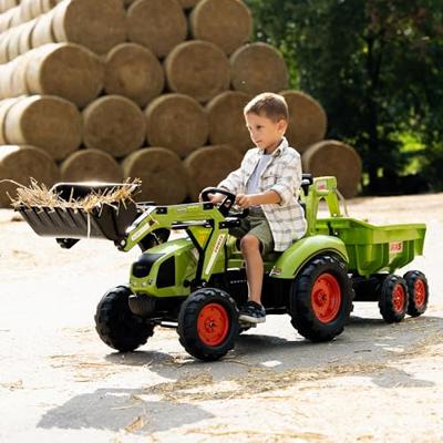 Falk Claas Traptractor Set Groen Falk Claas Traptractor Set Groen