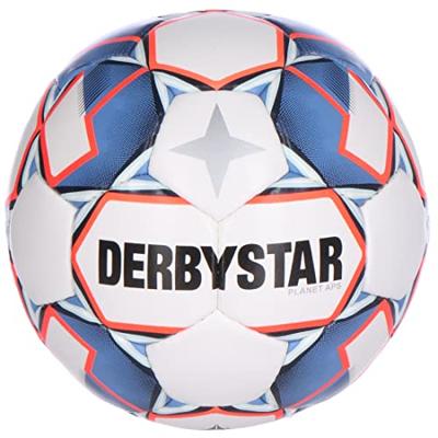 Derbystar Voetbal Planet APS wit blauw oranje 1028 Derbystar Voetbal Planet APS wit blauw oranje 1028