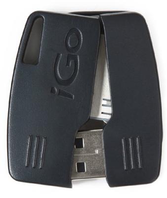 iGo PS00290-0002 KeyJuice Apple iPod/iPhone/iPad oplaadkabel (USB 2.0 naar Apple Dock Connector) zwart