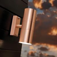 Buitenlamp koper up & down &apos;Tin&apos; Nordlux gevelverlichting IP54 - thumbnail