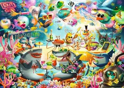 Ravensburger - ocean lounge - legpuzzel - 1000 stukjes Ravensburger - ocean lounge - legpuzzel - 1000 stukjes