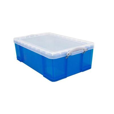 Opbergbox ru 50ltr 710x440x230mm transp bl Opbergbox ru 50ltr 710x440x230mm transp bl