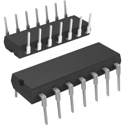 Microchip Technology PIC16F676-I/P Embedded microcontroller PDIP-14 8-Bit 20 MHz Aantal I/Os 12