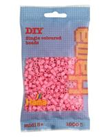 Hama strijkkralen 1000 stuks roze - thumbnail