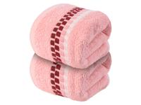 LIVARNO home 2 Gastendoekjes 30 x 50 cm (Lichtroze) - thumbnail
