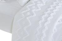 Sprei Home ESPRIT Wit 180 x 260 cm - thumbnail