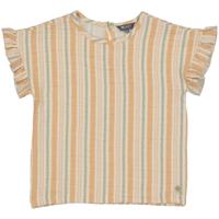 Quapi Meisjes blouse - Thalea - AOP Multi streep - thumbnail