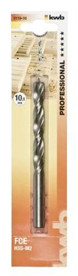 Hardhoutboor HSS 10 mm kaart - Kwb