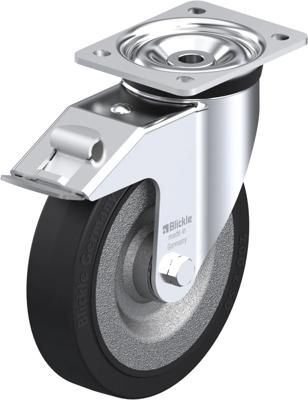 Blickle LK-SE 200K-FI Zwenkwiel met rem Wieldiameter: 200 mm Draagvermogen (max.): 600 kg 1 stuk(s)