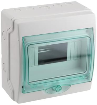 Schneider Electric 13443 13443 Kleine verdeelkast Oppervlakmontage Aantal groepen: 8 Aantal rijen: 1 Inhoud: 1 stuk(s)